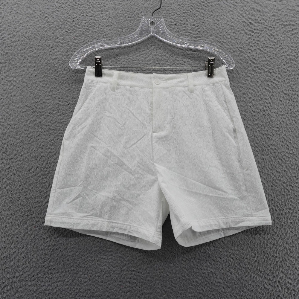 Walter‎ Hagen Womens Clubhouse Golf Shorts Size 2 Pure White NWT